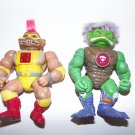 Vintage Stone Protectors 2 Action Figures Zok Evil Leader Chester The Wrestler