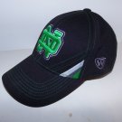 Notre Dame NCAA Pace Top World One Fit Black & Green Hat Cap Size O/S NEW Notre Dame NCAA Pace Top World One Fit Black & Green Hat Cap Size O/S NEW
