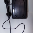 Antique Black TR&S Dan Mac Handset Wall Phone with Bakelite Receiver Telephone