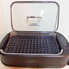 Smokeless Indoor Electric Grill & Griddle Plates POWER Black XL Non-Stick BBQ