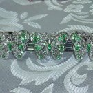 Beautiful Butterflies Green Filigree Full size Barrette