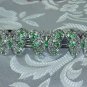 Beautiful Butterflies Green Filigree Full size Barrette