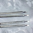 Chic Silver Tone metal Hair Jewelry Bobbi Pin fascinator set of four
