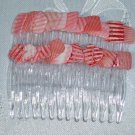 Genuine Sea Shells hair comb pair hair side comb fascinators summer wedding beach