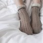 Knitted wool socks, Knit socks