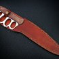 Custom Handmade D2 Steel 15 " Hunting Fix Blade Dagger Knife + sheath