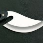 Custom Handmade D2 Steel 12" Fixed Blade Rambo Knife Black Acrylic Handle+Sheath