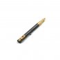 BEAUTIFUL HANDMADE DAMASCUS AND BRASS PENCIL BLUE COLOR INK WITH BEAUTIFUL BOX..