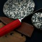 AA-1342 Custom D2 steel 10.5" Handmade Dagger Knife Wood Handle With Sheath