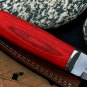 AA-1342 Custom D2 steel 10.5" Handmade Dagger Knife Wood Handle With Sheath