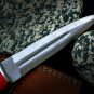 AA-1342 Custom D2 steel 10.5" Handmade Dagger Knife Wood Handle With Sheath