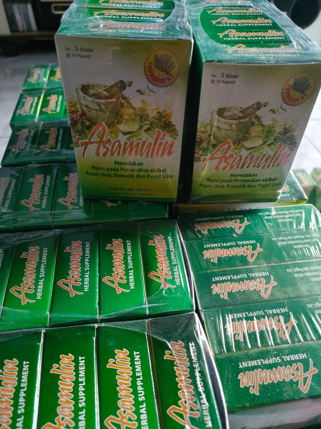 10 Box ASAMULIN Herbal Supplements