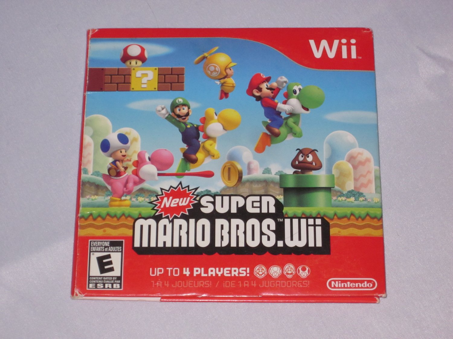 [Wii] New Super Mario Bros. [Cardboard Disc Sleeve Edition] 2009, Nintendo, Toad