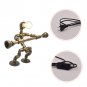 Creative Robot Desk Lamp Edison Retro Iron Water Pipe Industrial Dedside Night Lights