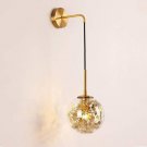 Nordic Creative Modern Bedroom Bedside Lamp Metal Flower String Art Art Aisle