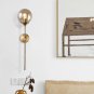 Glass Globe Mid Century Wall Sconce Wall Light Fixture Bedroom Lighting Nordic Living