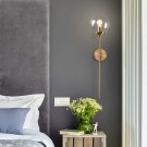 Glass Globe Mid Century Wall Sconce Wall Light Fixture Bedroom Lighting Nordic Living