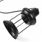 Industrial Vintage Wooden Pendant Light Loft Lantern Chandelier 8 Lights Suspension Lighting Fixture