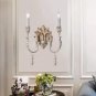 Farmhouse Wall Light Fixtures,Industrial Indoor Candle Wall Sconces for Bedroom Living Room Hallway