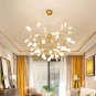 Nordic Firefly Sputnik Chandelier Branch Pendant Light Adjustable Indoor Hanging Ceiling Light