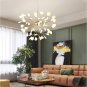 Nordic Firefly Sputnik Chandelier Branch Pendant Light Adjustable Indoor Hanging Ceiling Light