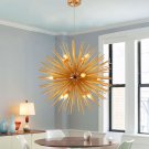 Modern Firework Indoor ceiling lighting Chandelier LED Nordic Sputnik Pendant Light  Golden