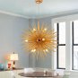 Modern Firework Indoor ceiling lighting Chandelier LED Nordic Sputnik Pendant Light  Golden