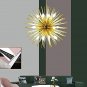 Modern Firework Indoor ceiling lighting Chandelier LED Nordic Sputnik Pendant Light  Golden