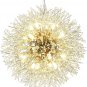 Chandeliers Firework LED Light Stainless Steel Crystal Pendant Lighting Ceiling Light Fixtures