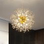 Chandeliers Firework LED Light Stainless Steel Crystal Pendant Lighting Ceiling Light Fixtures