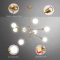 Sputnik Chandelier Lights Modern Pendant Lighting Ceiling Light Fixture