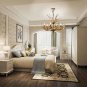 Antler Chandelier 6 Light Large Faux Resin Chandelier Vintage Style Antler Lighting for Living Room