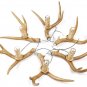 Deer Antler Chandelier Lighting Faux Decoration Antlers Pendant Lighting 6 Lights