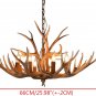 Deer Antler Chandelier Lighting Faux Decoration Antlers Pendant Lighting 6 Lights