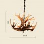 Antlers Chandelier Light American Antique Jane European Living Room Lights Restaurant