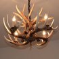 Antlers Chandelier Light American Antique Jane European Living Room Lights Restaurant 4+3