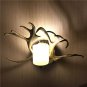 Rural Deer Horn Wall Lamp, Living Room Bedroom Bedside Porch Resin Wall Lamp