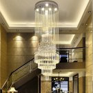 Foyer Chandeliers Entryway High Ceiling Lighting Raindrop Staircase Large W23.6"