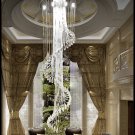 Foyer Chandeliers Entryway High Ceiling Lighting Raindrop Staircase Large Stairs Lobby Chandelier