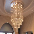 Foyer Chandeliers Entryway High Ceiling Lighting Raindrop Staircase Large W31 X H98.5"