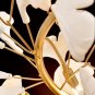 Lustre Luxury Branches Chandeliers Ceramic Ginkgo Biloba Chandelier D 31.5 X H 13.75â