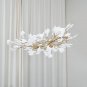 Lustre Luxury Branches Chandeliers Ceramic Ginkgo Biloba Chandelier D 31.5 X H 13.75â
