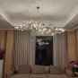 Lustre Luxury Branches Chandeliers Ceramic Ginkgo Biloba Chandelier D 40 X H 13.75&acirc;��