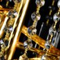 Crystal Long Chandelier Duplex Hollow High Staircase Hotel Lobby Pendant lights D 17.75 X H55"