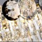 Luxury Living Room Bedroom Round Crystal Chandelier European Post-Modern Atmosphere Pandent Lamp