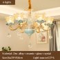 Luxury Living Room Bedroom Crystal Chandelier European Post-Modern Atmosphere Pandent Lamp