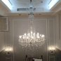 Chandeler Lighting Crystal stairs Long Pendant Lamp, French Retro Luxury Hanging Lights Fixtures