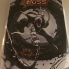 2022 SDCC Final Boss #1 B&W Variant Double Signed Tyler Kirkham & Boss Logic