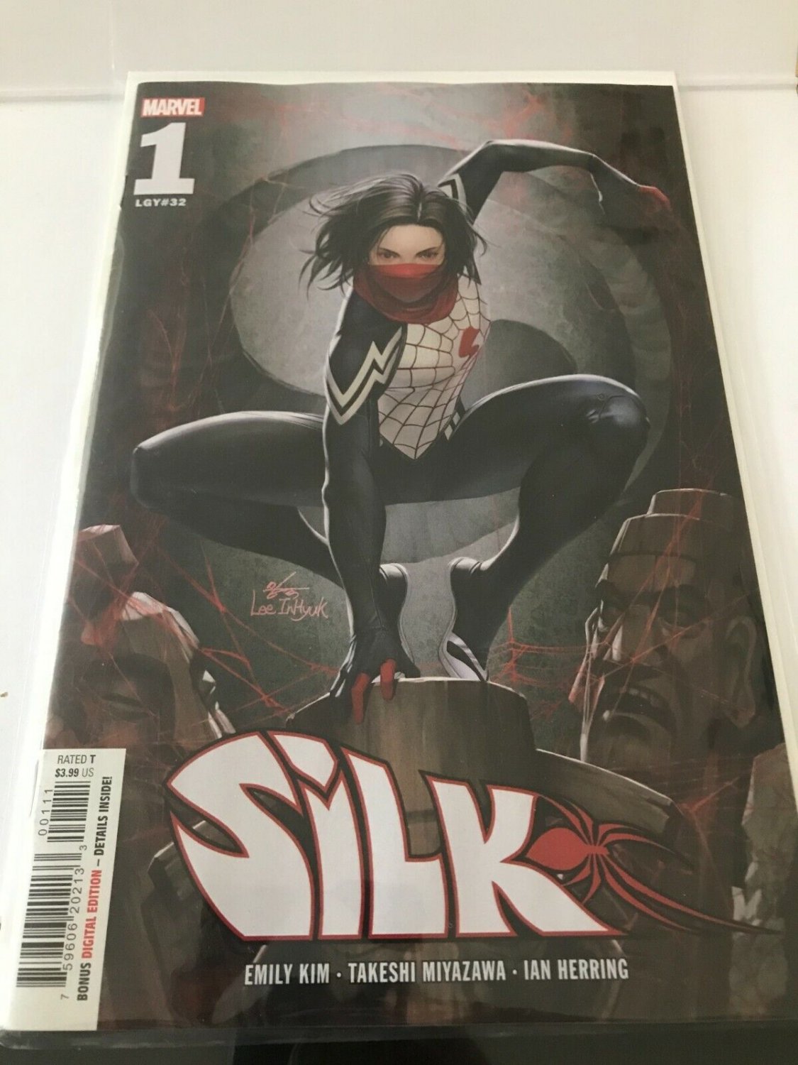 2022 Marvel Silk Comic Book - Inhyuk Lee Cover #1
