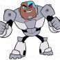 DC Comics Teen Titans Go Cyborg Magnet Micro Pozers